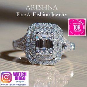 10K Gold 2ct Diamond Engagement Ring